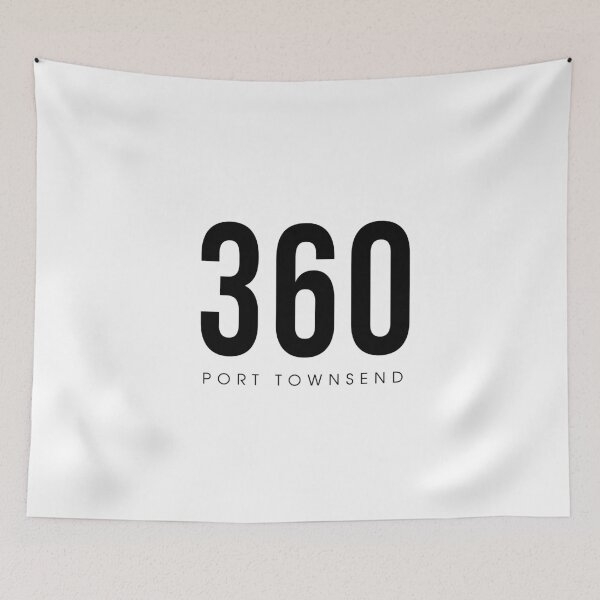 Item preview, Port Townsend, WA- 360 Area Code designed and sold by CartoCreative.
