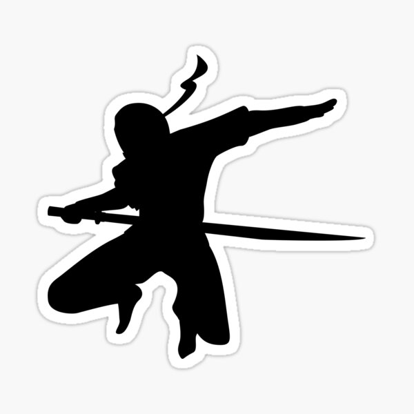 Ninja Fortnite Stickers Redbubble - furious jumper roblox battle royale
