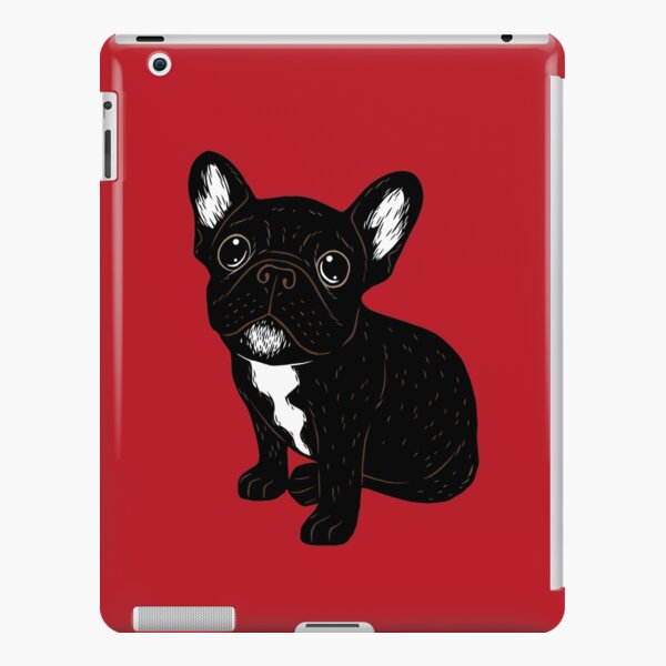 Netter Brindle Frenchie Welpe iPad – Leichte Hülle