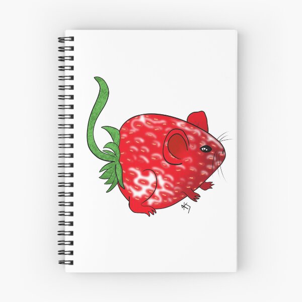 Item preview, Strawberry Mouse designed and sold by MouseandMoon.