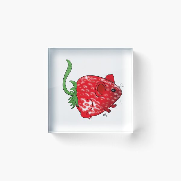 Item preview, Strawberry Mouse designed and sold by MouseandMoon.