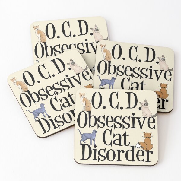 Item preview, Obsessive Cat Disorder designed and sold by Epic Love Designs.
