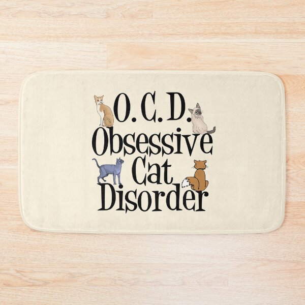 Item preview, Obsessive Cat Disorder designed and sold by Epic Love Designs.