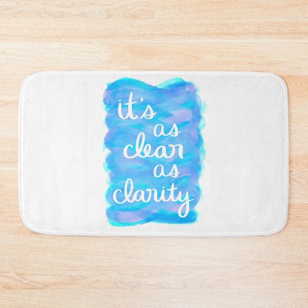 Item preview, It’s as Clear as Clarity designed and sold by strongpurpose.