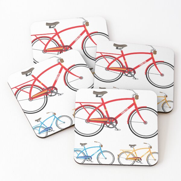 Item preview, Cruiser bicycle vector art designed and sold by vectorworks51.
