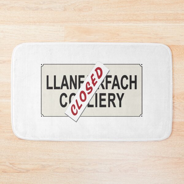 Item preview, Llanfairfach Colliery - Closed designed and sold by Off the Box.