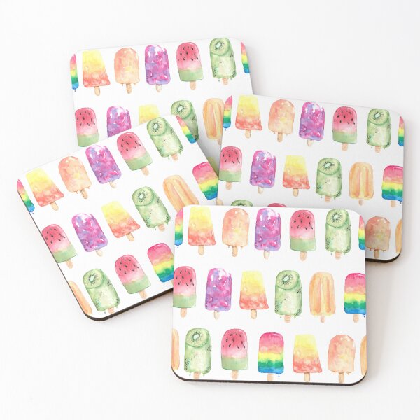 Item preview, Watercolor Popsicles designed and sold by Harpley Design Studio.