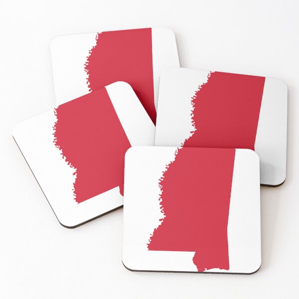 Item preview, Ole Miss Red Mississippi designed and sold by AdventureFinder.