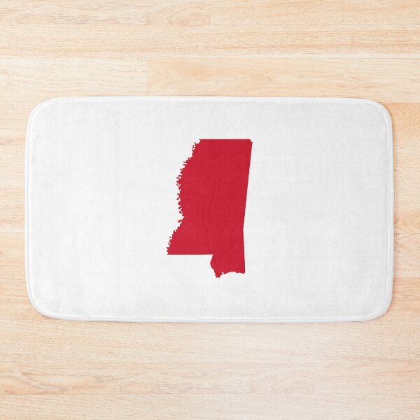 Item preview, Ole Miss Red Mississippi designed and sold by AdventureFinder.