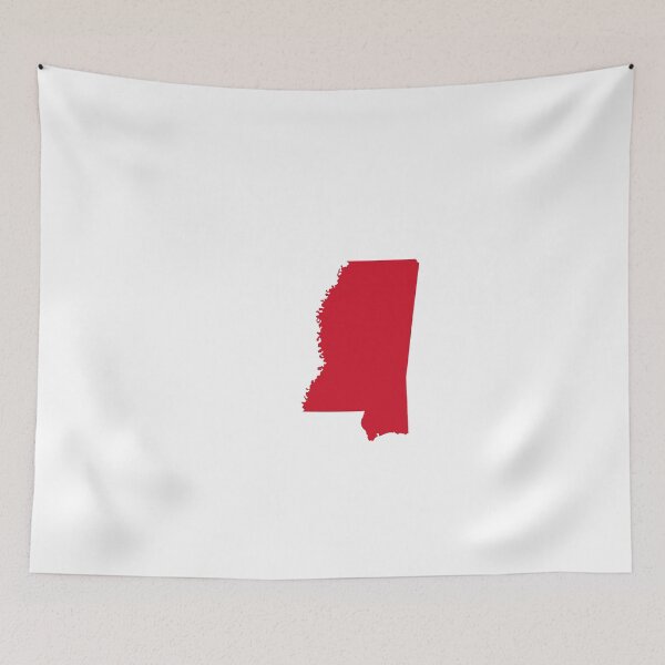 Item preview, Ole Miss Red Mississippi designed and sold by AdventureFinder.