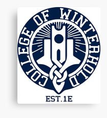 College of Winterhold Est. 1E Canvas Print