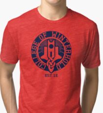 College of Winterhold Est. 1E Tri-blend T-Shirt