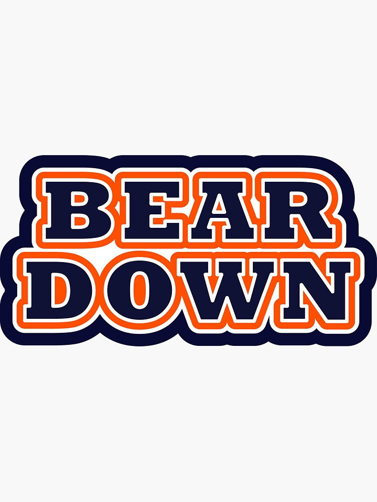 Chicago Bears - Bear Down - Claw Tear Kids T-Shirt for Sale by krapart