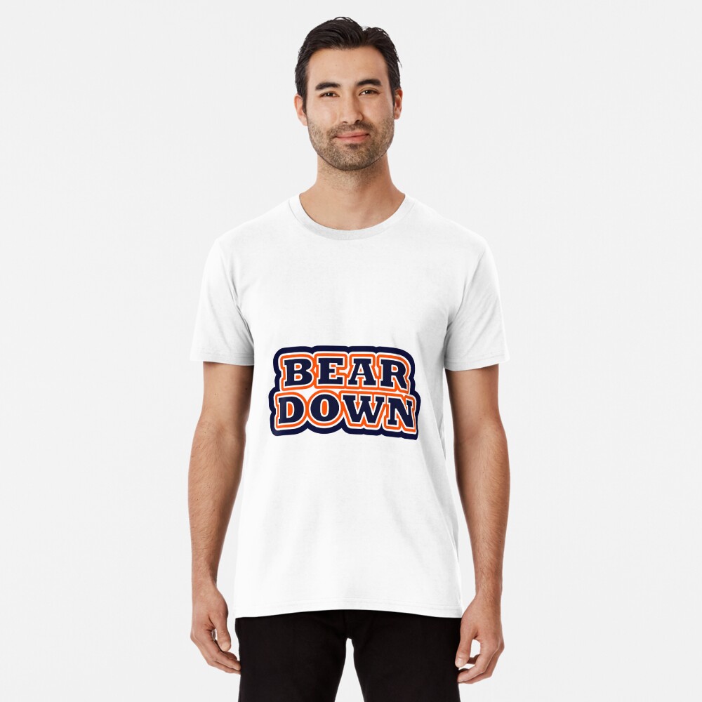 Chicago Bears Kids T-shirt Bear Down Youth Shirt 