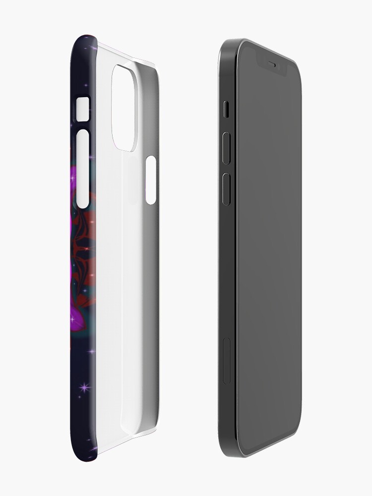 Alternate view of Spaceborne Orchid Snowflake iPhone Case & Cover