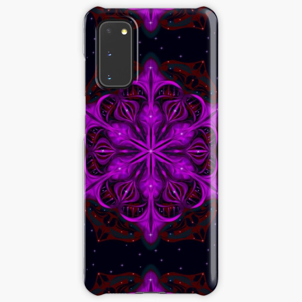 Spaceborne Orchid Snowflake Case & Skin for Samsung Galaxy