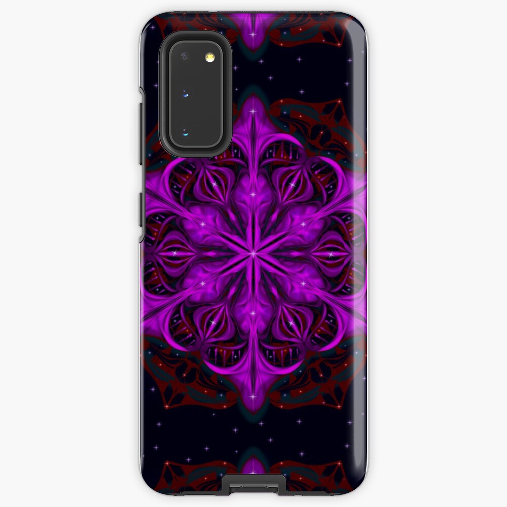 Spaceborne Orchid Snowflake Case & Skin for Samsung Galaxy