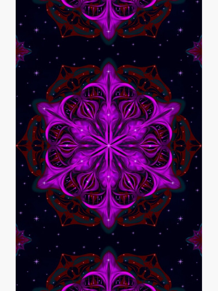 Spaceborne Orchid Snowflake by StephOBrien