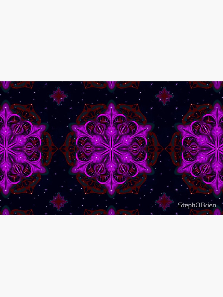Spaceborne Orchid Snowflake by StephOBrien