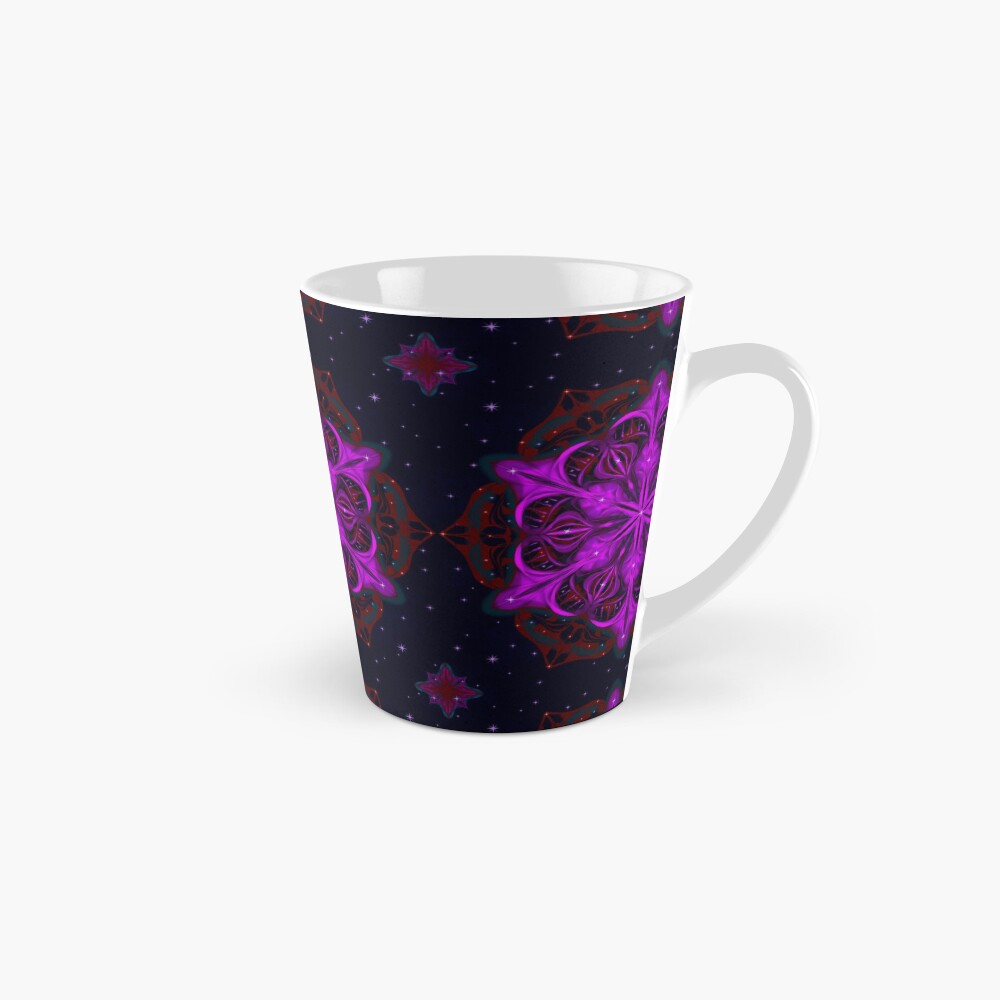 Spaceborne Orchid Snowflake Mug