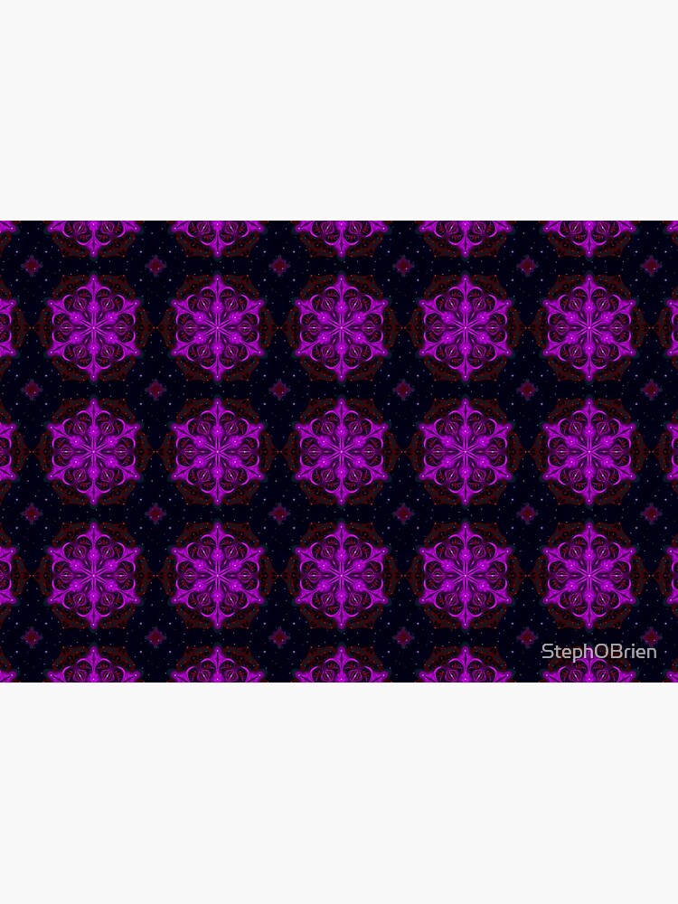 Spaceborne Orchid Snowflake by StephOBrien