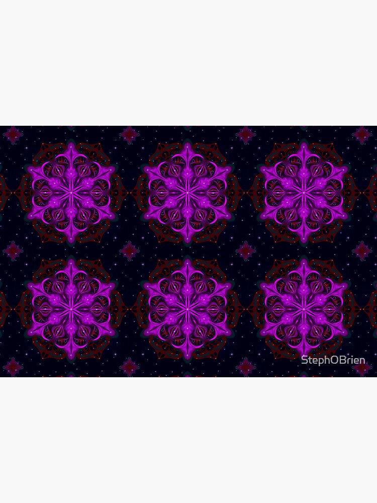 Spaceborne Orchid Snowflake by StephOBrien