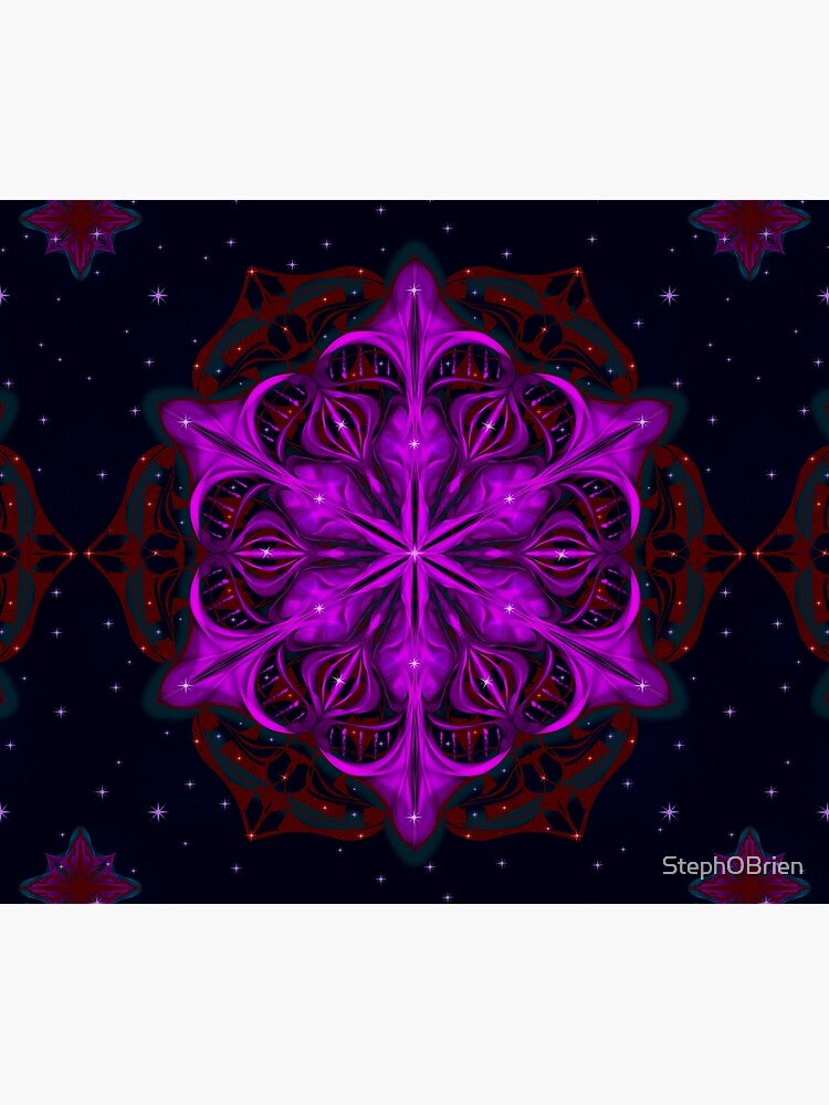 Spaceborne Orchid Snowflake by StephOBrien