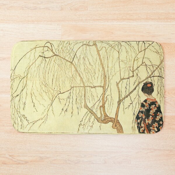 Item preview, Emil Orlik - Girl under a Willow Tree designed and sold by ArtExpression.
