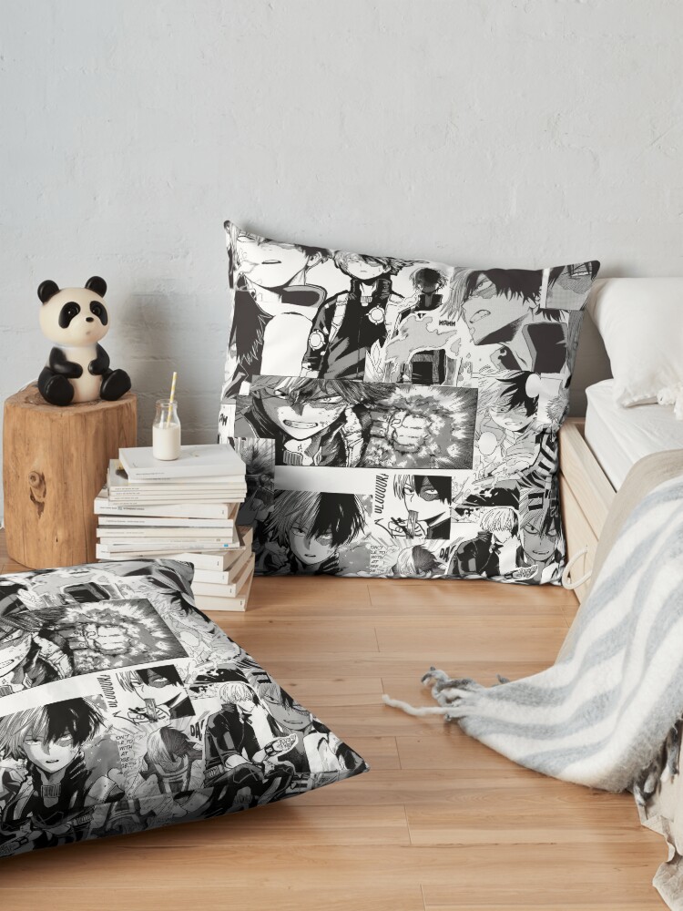 Alternate view of todoroki shoto Floor Pillow
