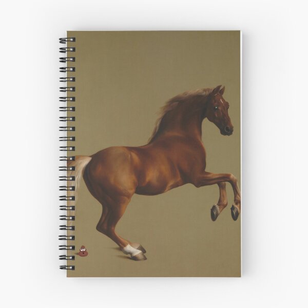 Item preview, Subtly Ruined Whistlejacket- Poop Emoji designed and sold by weavernap.