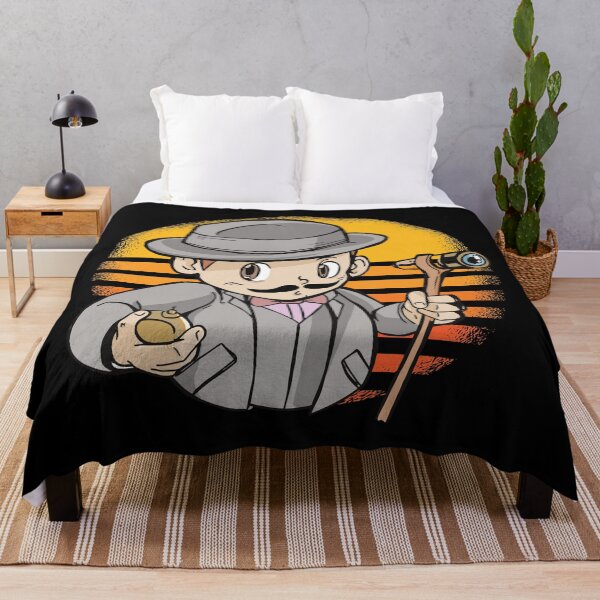 Item preview, Detective cartoon with checkerboard pattern. designed and sold by emphatic.