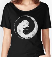 Camiseta ancha Mi nutria mitad
