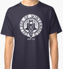 College of Winterhold Est. 1E (white) Classic T-Shirt