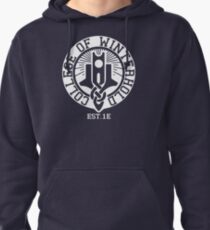 College of Winterhold Est. 1E (white) Pullover Hoodie