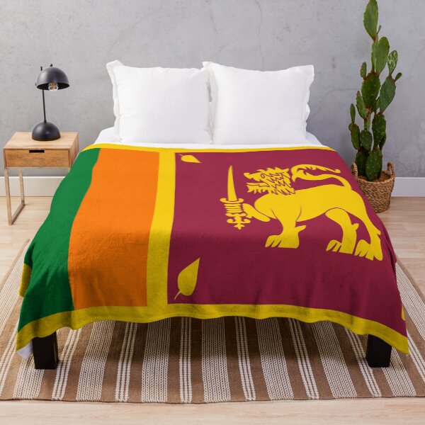Item preview, Ceylon Flag  designed and sold by flagshop.