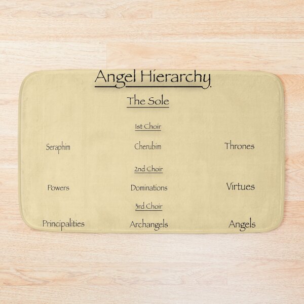 Item preview, Angel Hierarchy Chart designed and sold by Vi_ BookishDancer13.