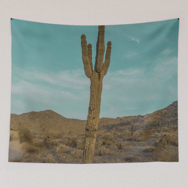 Item preview, Saguaro // Picture of a Cactus and the Mountains in the Desert designed and sold by desertxpalm.