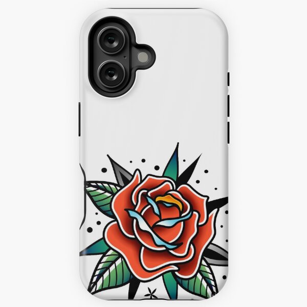 Item preview, tatouage traditionnel old school rose designed and sold by Adamova.