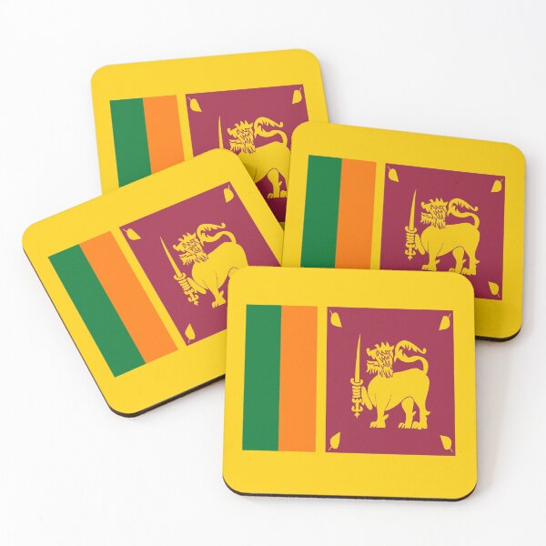 Item preview, Ceylon Flag  designed and sold by flagshop.
