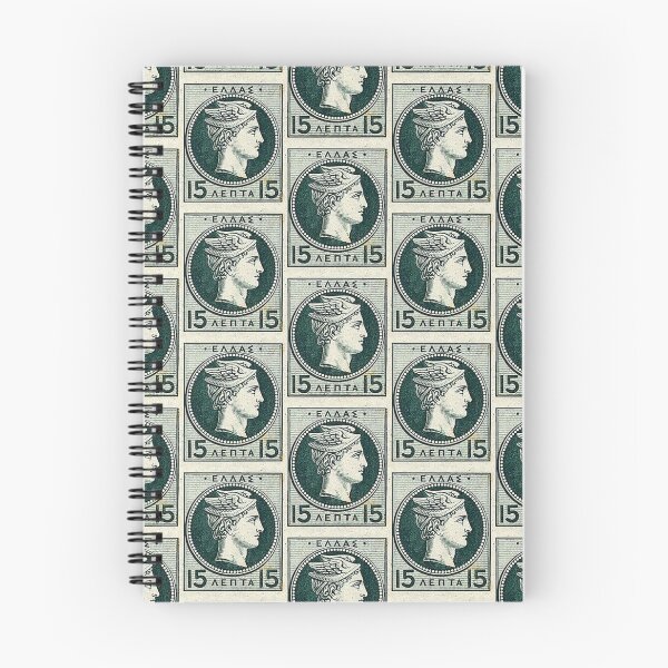Item preview, Vintage Greek Postage designed and sold by BlueSpecsStudio.