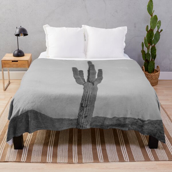 Item preview, Saguaro Black and White // Picture of the Desert Landscape and Mountains in Phoenix at Wonder Rift designed and sold by desertxpalm.