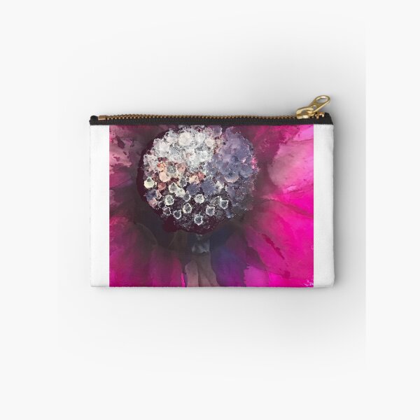 Item preview, Vibrant wild plum alcohol ink flower.  designed and sold by Gill Barrett Art.