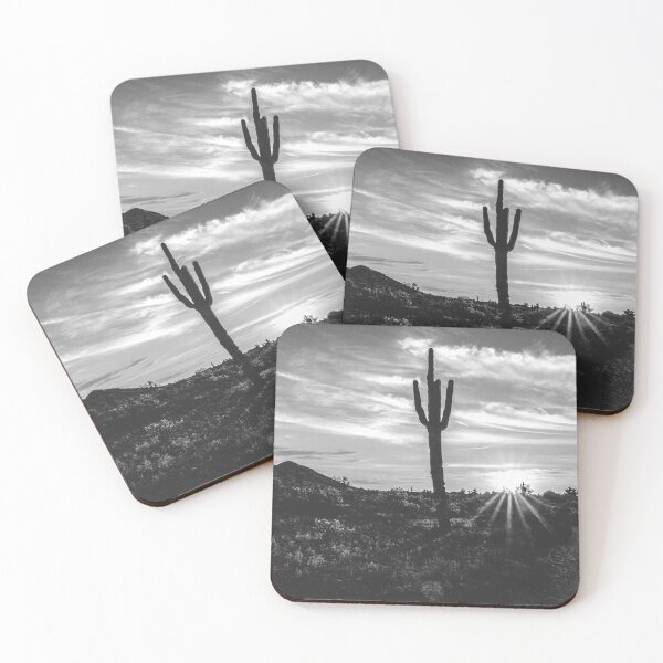 Item preview, Saguaro Sunrise // Picture of a Cactus and the Desert Landscape in the Phoenix Valley at Wonder Rift designed and sold by desertxpalm.