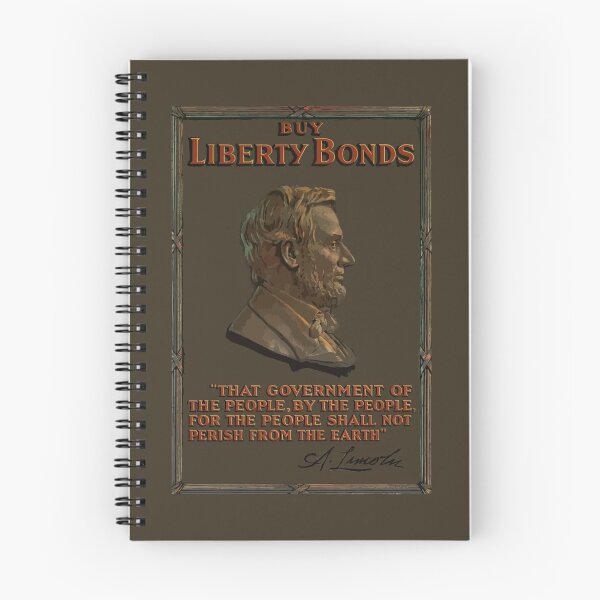 Item preview, Lincoln Gettysburg Address -- Buy Liberty Bonds  designed and sold by warishellstore.