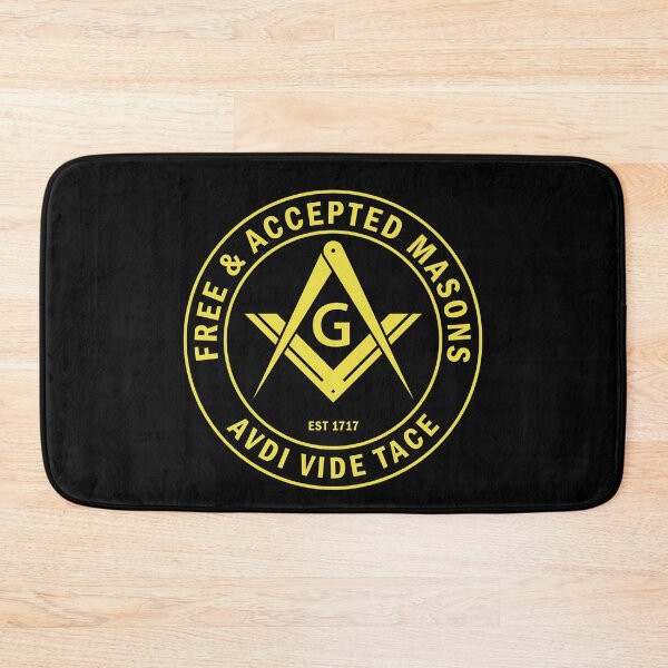 Item preview, Freemason Square & Compass Free & Accepted Masons Avdi Vide Tace Masonic  designed and sold by MasterMasonMade.