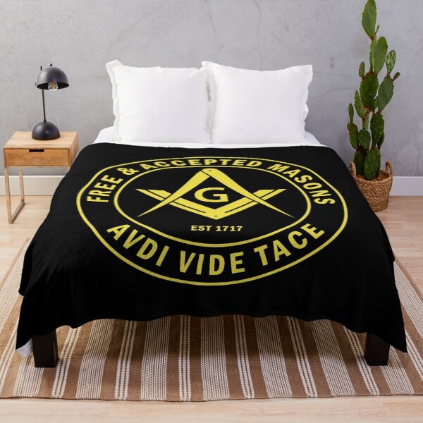 Item preview, Freemason Square & Compass Free & Accepted Masons Avdi Vide Tace Masonic designed and sold by MasterMasonMade.