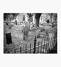 Church Yard~ Old Dutch Church Photographic Print