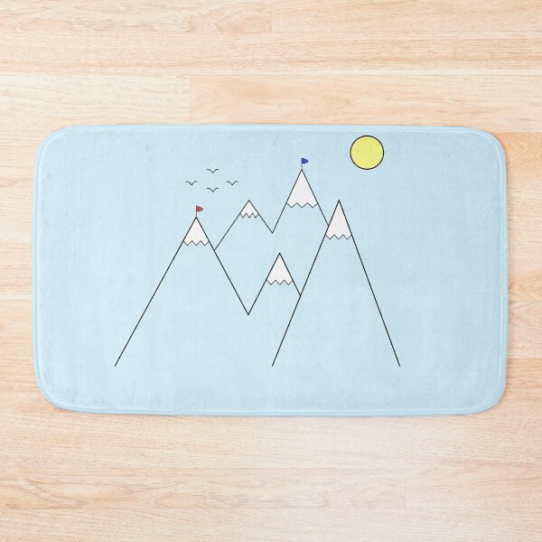Item preview, Happy Mountains  designed and sold by SoyAaron.