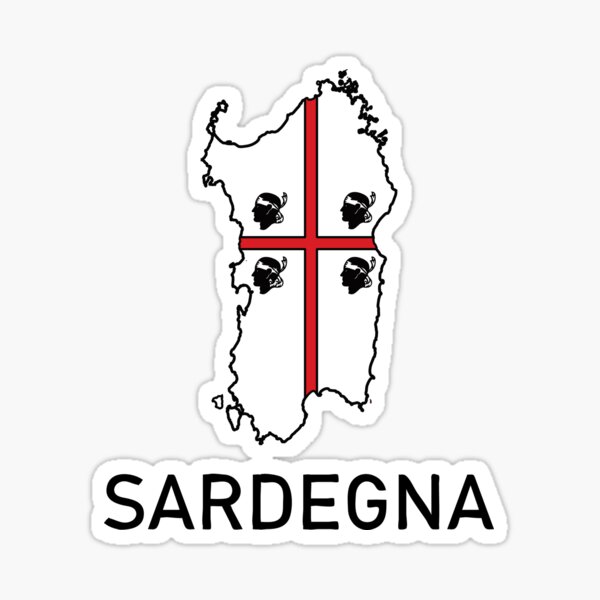 Sticker: Sardinien