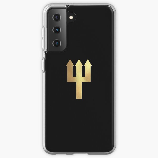 United Trident - Black and Gold Samsung Galaxy Soft Case